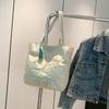 New Beautiful and Personalized Casual Commuting Tote Bag Simple Large Capacity Bag Women's Summer New Chinese Shoulder Bag