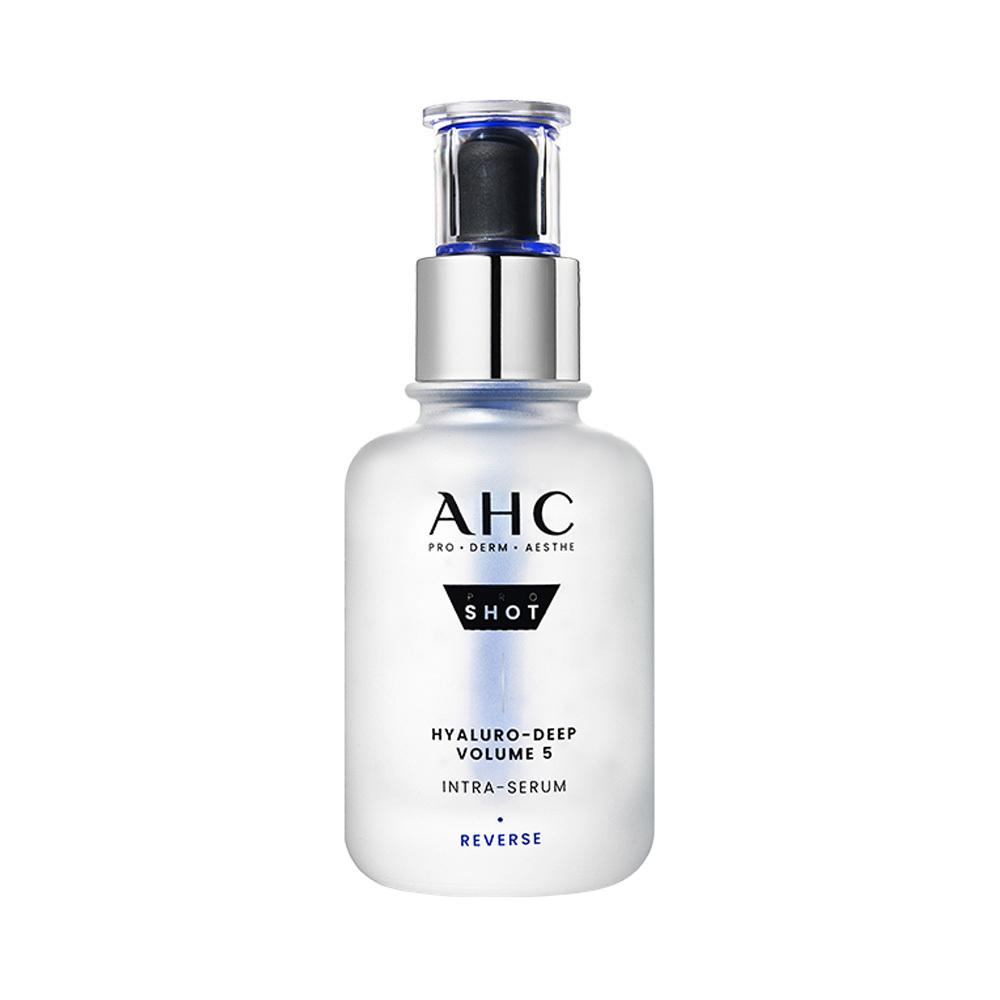 AHC [moisture Exclusive Plan] Ahc Pro Shot Hyaluronic Deep Volume 5 Intra Serum 40ml Plan  Eye Cream +10ml 