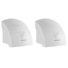 Automatic Electric Hand Dryer Wall Mounted Low Noise Blower for Toilets Cold Wind