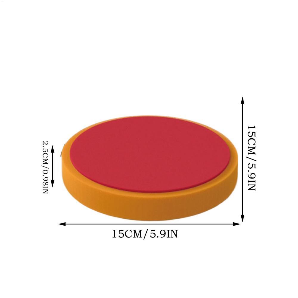 Tire Shine Applicator Pad Professional Foam Pad Automotive Tools Equipment For Interior Exterior Tire Dressing Dashboard