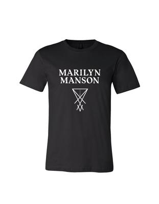 Marilyn Manson Band Premium T-Shirt Black S-4X Unisex T-Shirt