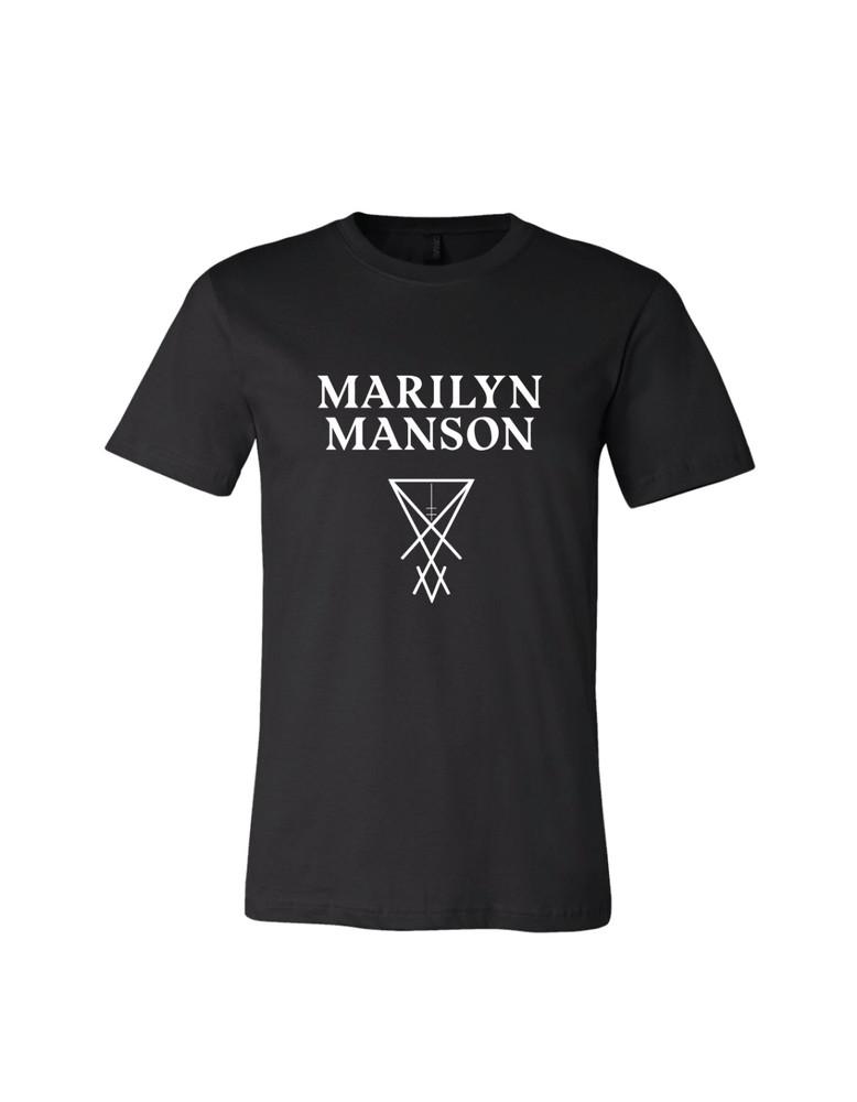 Премиум-футболка группы Marilyn Manson Черная S-4XL Унисекс L