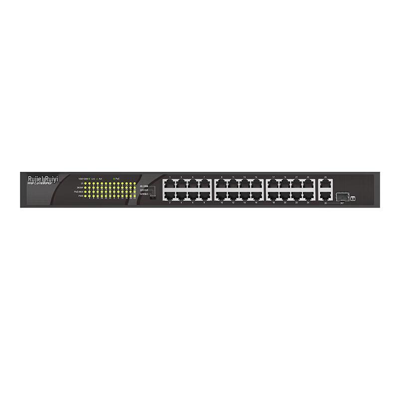 Ruijie 24-Port 100Mbps PoE Switch