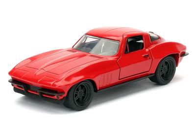 JADA TOYS Mini Car Size FAST FURIOUS Chevy Corvette 1/32 & LETTY's