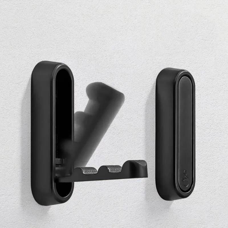 Pack of 6 Foldable Hook for Wall Mounting Home Entryway Concealed Alloy Organizers