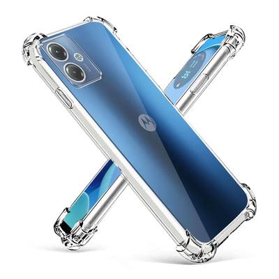 For Motorola Moto G14 Case Clear Shockproof Soft Silicone Phone Case For Moto G10 G13 G20 G23 Coque For Moto G30 G53 G73 Funda