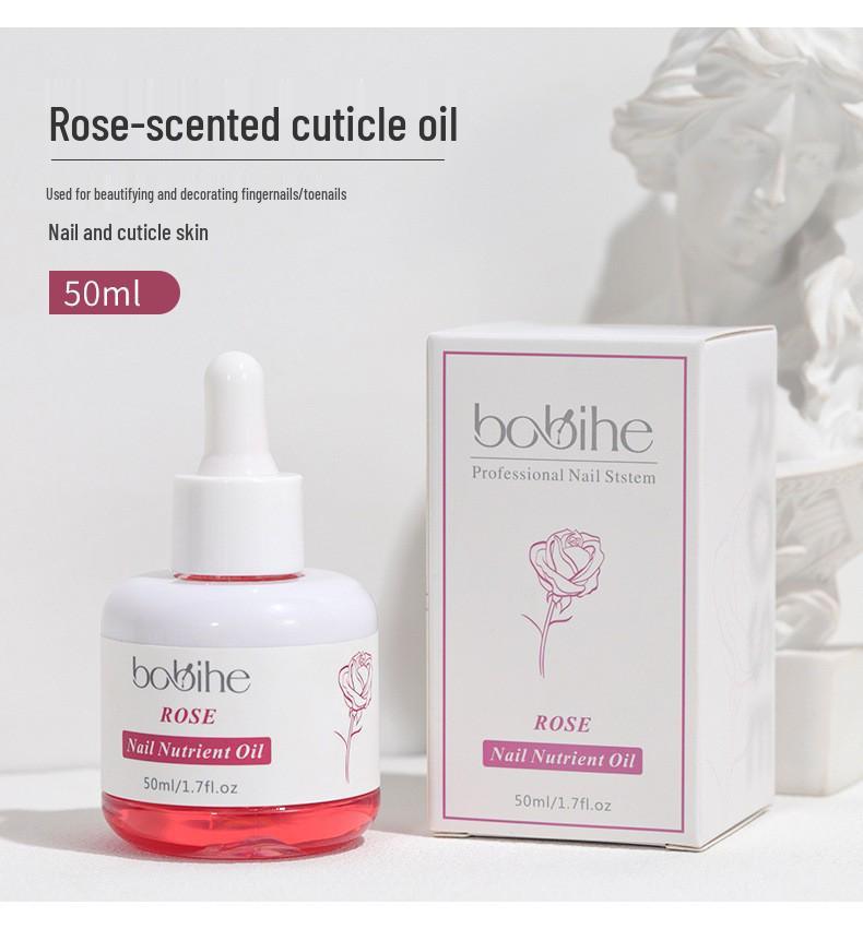 Large Bottle Nail Care Oil: Nourishing Cuticle Oil with Plant Fragrance for Moisturizing, Anti-Splitting, and Dead Skin Removal.