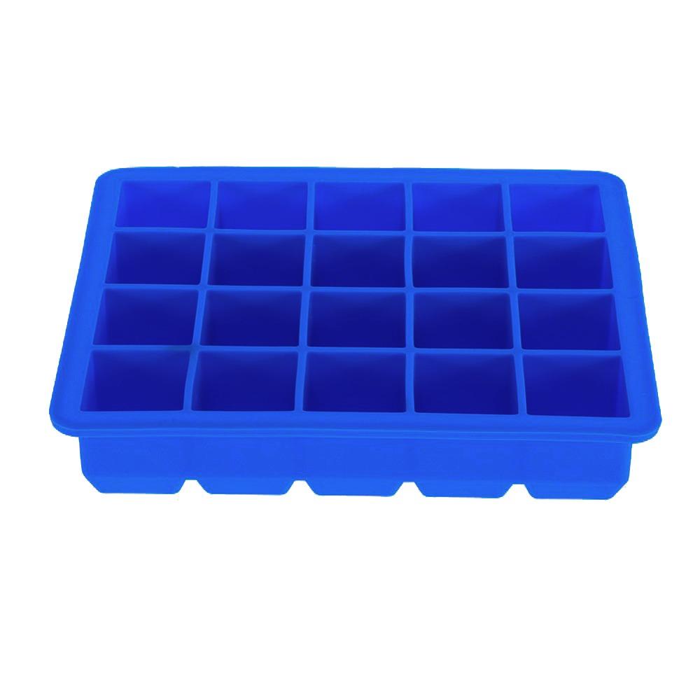 Easy Release Ice Cube Mold Flexible Ice Cube Container Silicone Ice Cube Tray For Freezing