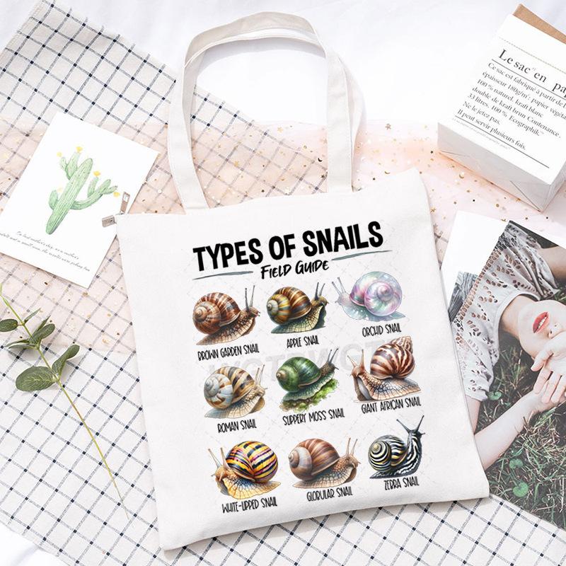 Insect Printed Casual Shoulder Bag Daily Versatile Large Capacity Canvas Bag 2025 New