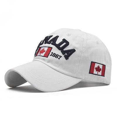 Gorra de Béisbol eBay Letra CANADÁ para Hombre y Mujer Gorra de Béisbol Canadiense Algodón Gorra Versátil
