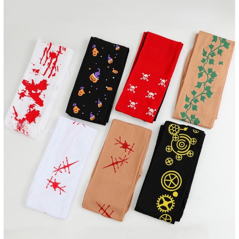 Breathable Stretchable Pantyhose Festive Costume Accessories For Halloween Parties Costume Balls And Long Wear