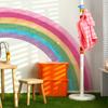 Large Rainbow Wall Mural Stickers for Kids Rooms Wall Rainbow Stickers Decals Pastel Boho Removable Wall Sticker Playroom Decor