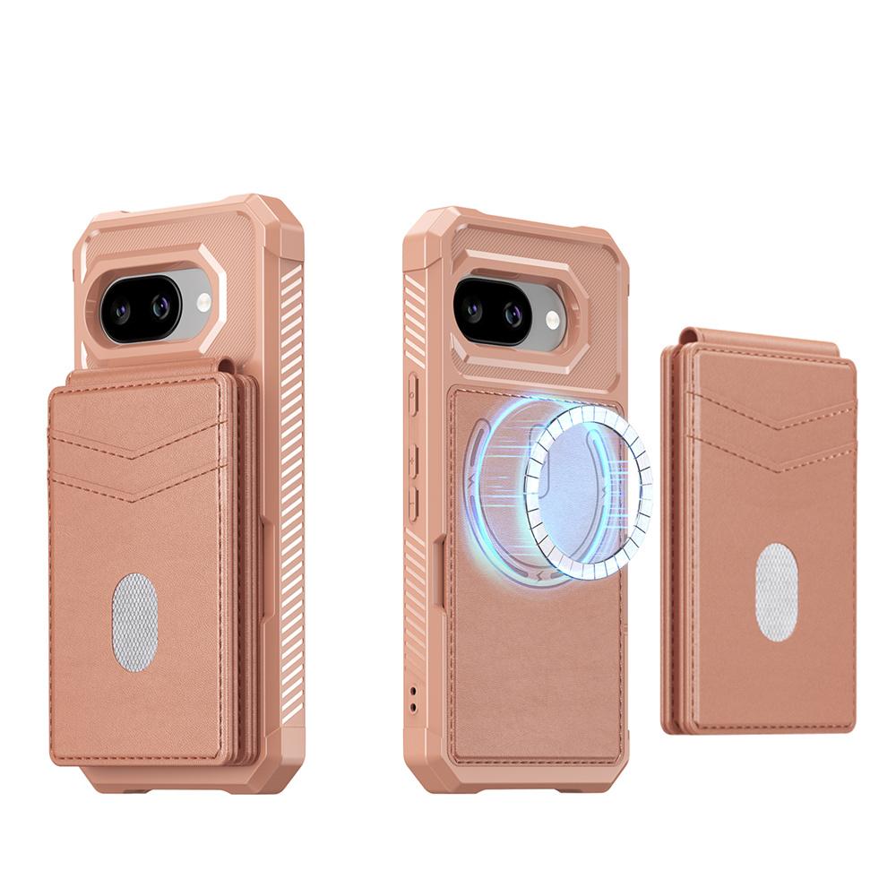 2 In 1 Detachable Magnetic Wallet with Card Holder Phone Case for Google Pixel 9 Pro XL 8 7 Pro 9A 8A 7A Shockproof Cover
