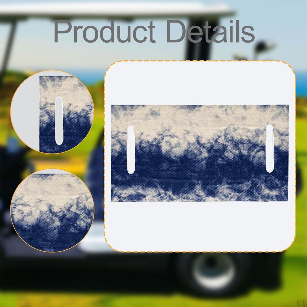 Durable Microfiber Multi-Purpose Golf Seat Cover Essential Accessory for Lovers