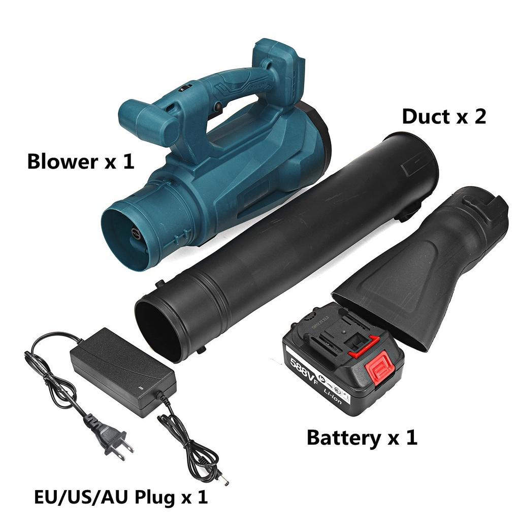 588Vf 30000RPM Dust Collector Sweeper Garden Tools Handheld Leaf Blower Cordless Electric Air Blower