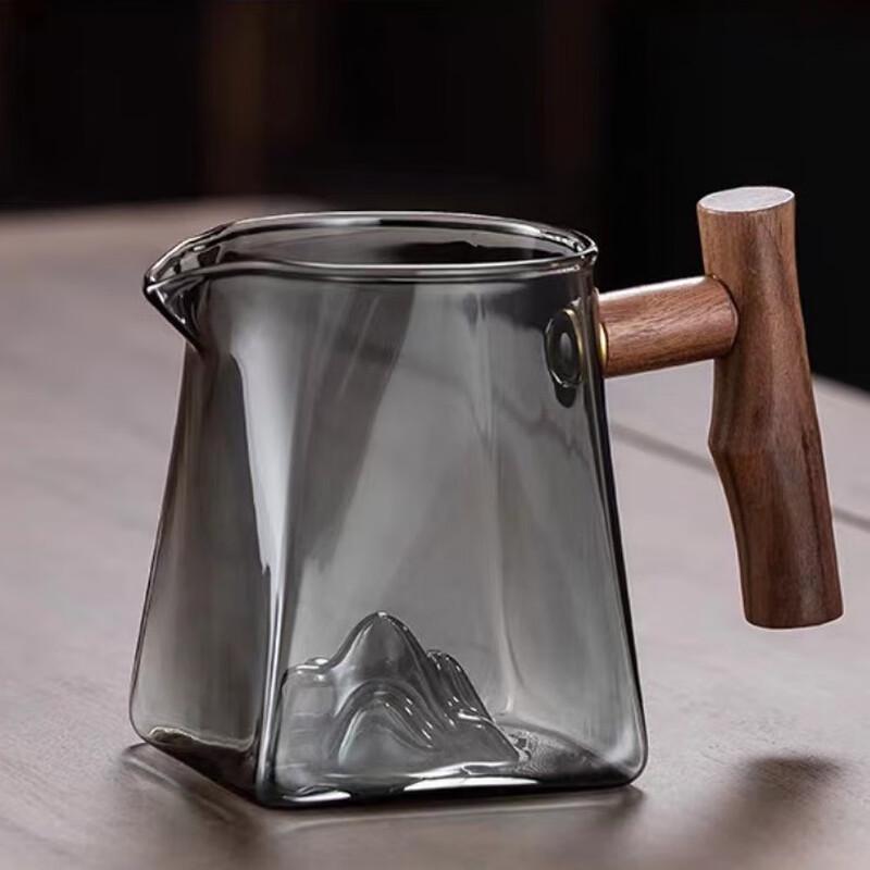 Snow Mountain High-Temperature Glass Fairness Cup