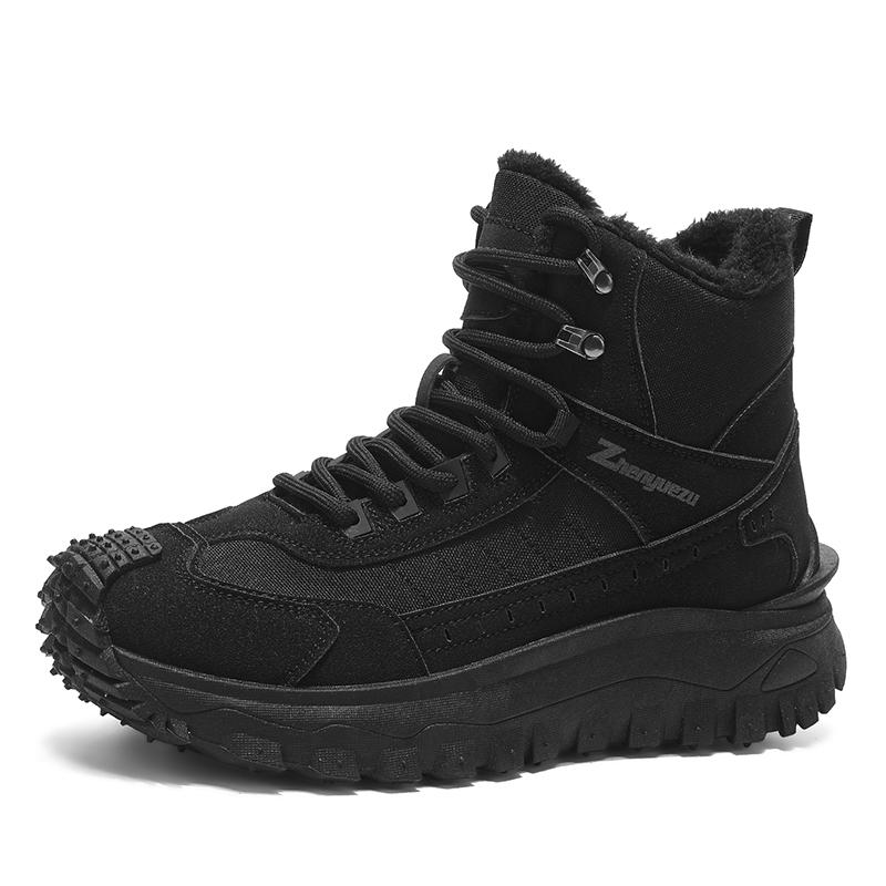 Herrenstiefel 2026 Neue Wintermode Outdoor Freizeit Wandern Sport Arbeitsstiefel Bequeme Plateau Vielseitige Schuhe Große Größen