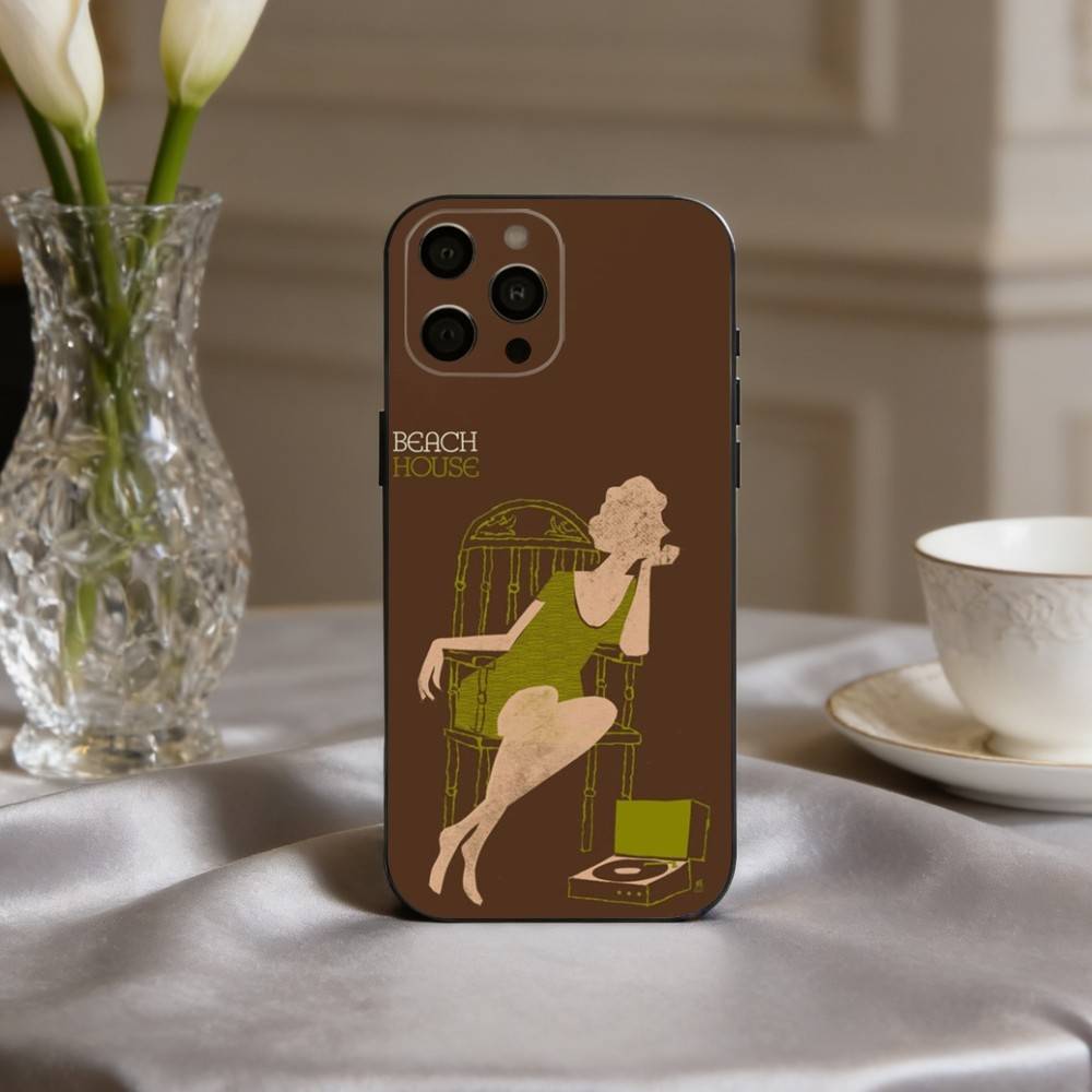 

Rock B-Beach H-House Band Phone Case For iPhone 17pro, 16,15,14,13,12,11 X XR Plus,Others Soft Black Cover iPhone14