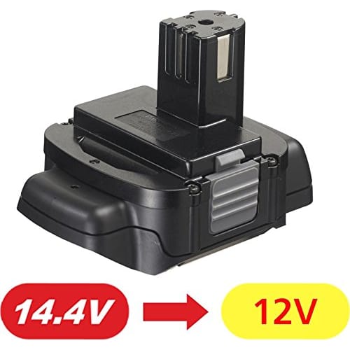Adaptér na baterie Panasonic (převádí 14,4V baterii na 12V) pouze tělo (baterie a nabíječka se prodávají samostatně) adaptér EZ9740