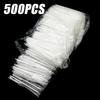 50-500pcs Cusp Straw Chain Package Curved Wrapped Drinking 3.6*150mm PP Thin Straws Milk Tea Drinks Small Straws Smoothies Party
