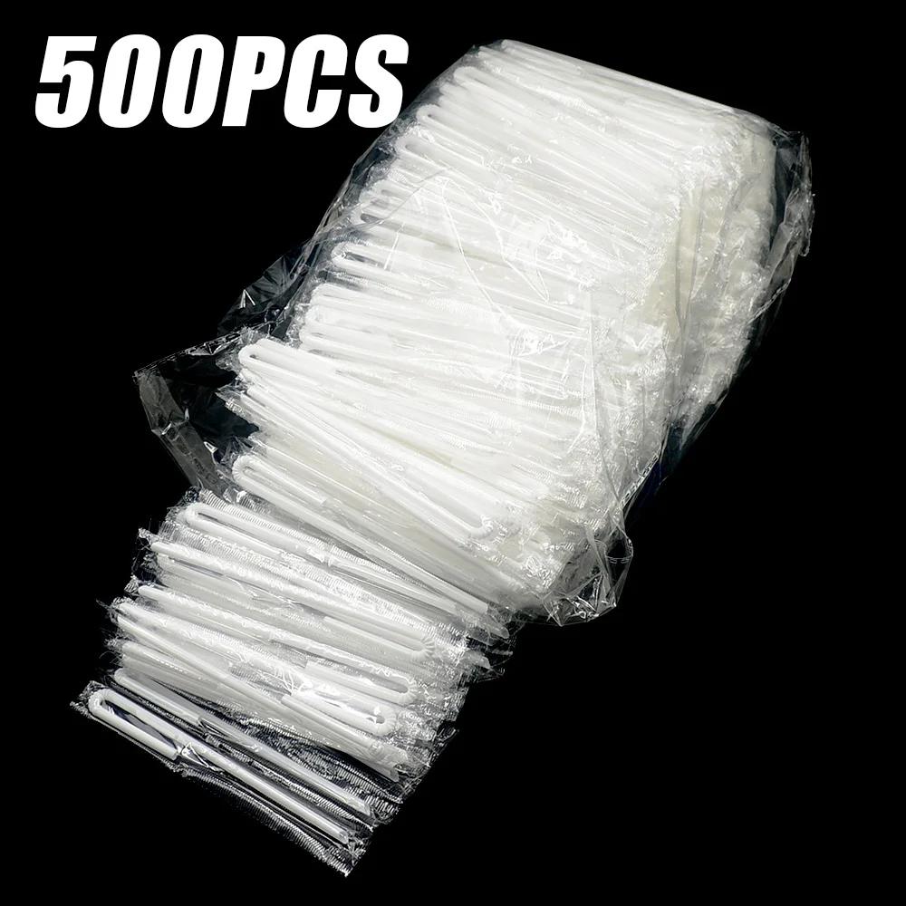 50-500pcs Cusp Straw Chain Package Curved Wrapped Drinking 3.6*150mm PP Thin Straws Milk Tea Drinks Small Straws Smoothies Party