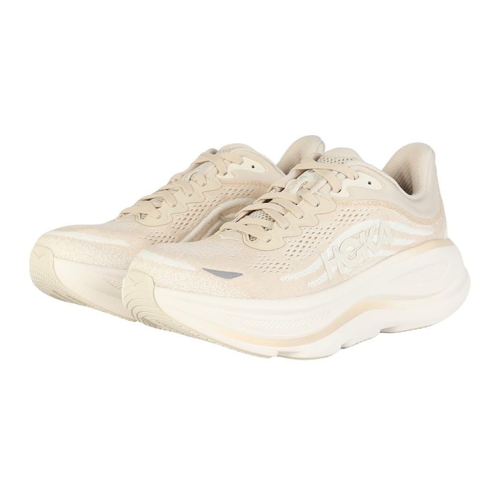 HOKA Bondi Running Size Shoes, 91162011-OLTM (Beige, 28.0, Men's)