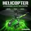 3.5CH Remote Control Plane Alloy ABS Mini RC Plane 7 LED Colors RC Helicopters Boys Gift