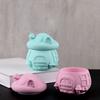 1Pc DIY Mushroom House Jar Silicone Molds Crystal Plaster Storage Box Jewelry Molds Epoxy Resin Candle Holder Home Decor