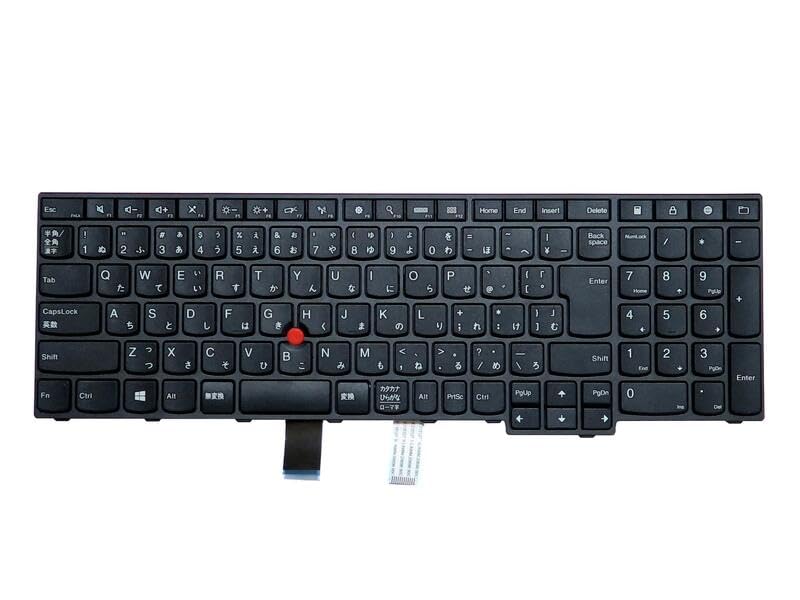 Laptopdiyparts (Repair Replacement) for Lenovo ThinkPad E550, E550c, E555, E560, E565, Japanese Keyboard, Part Number 00HN031