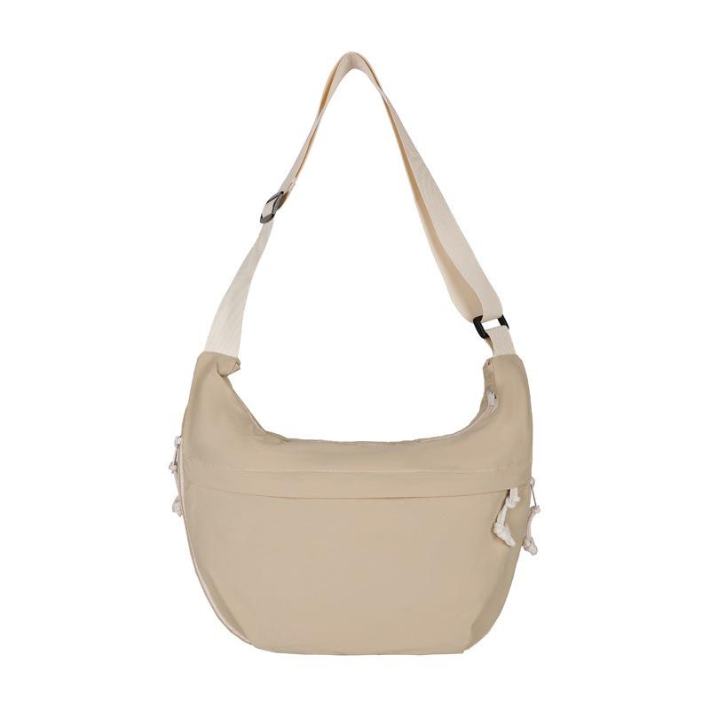 Lazy wind large capacity new fashion messenger bag simple bag women's trend lightweight shoulder bag