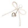 Pendant Keychain Bowknot Shape Wallet Car Backpack Keyring Decoration Decorative Chain Rearview Mirror Accessory