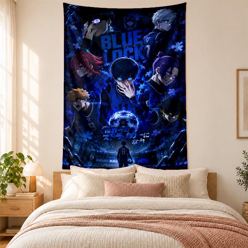 Blue Lock Tapestry Highquality for Decorating Living Room Bedroom Dorm Walls Ideal As Bedroom Wallart Orholiday Gift