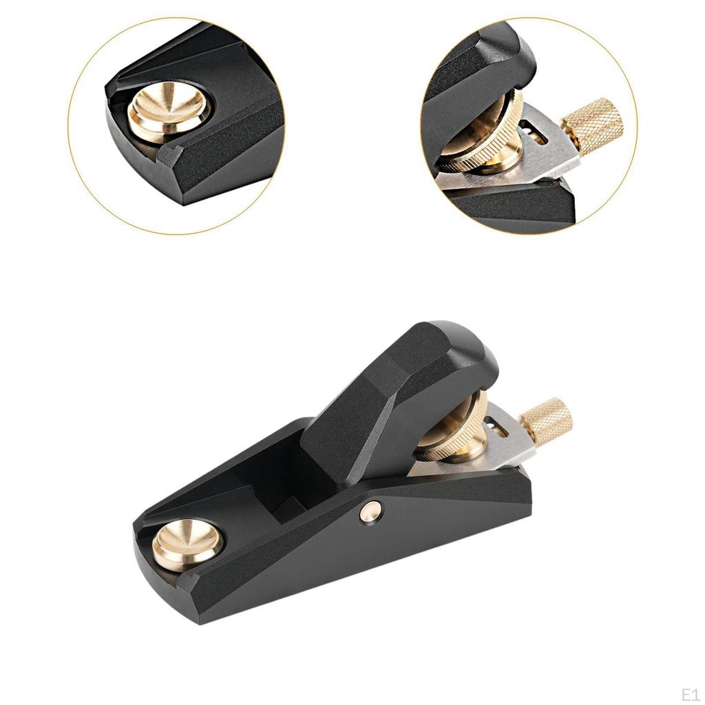 Block Plane Accessory Made of Aluminum Alloy, Lightweight, Professional, Portable, Wood Plane,