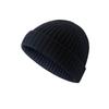 Hat knitted hat women's autumn and winter trendy brand core-spun yarn cold hat men's yuppie melon skin headhat