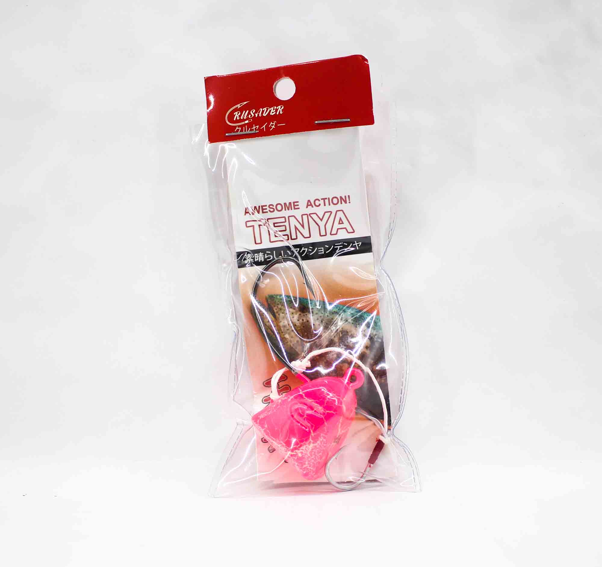 

Crusader Tenya Bait Rig 165 грамм Curve Hook Pink Crackle Glow (3039)