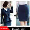 2025 Stylish Luxury Striped Suit Set: Slimming Professional Aviation & Rail Crew Uniform