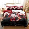 Anime Game Helltaker Bedding Set Duvet Cover Bed Set Quilt Cover Pillowcase Comforter king Queen Size Boys Adult Bedding Set