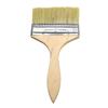 1/8-Inch Thick Bristle Paint Brush with Wooden Handle for Wall Painting, Graffiti, and Dust Cleaning