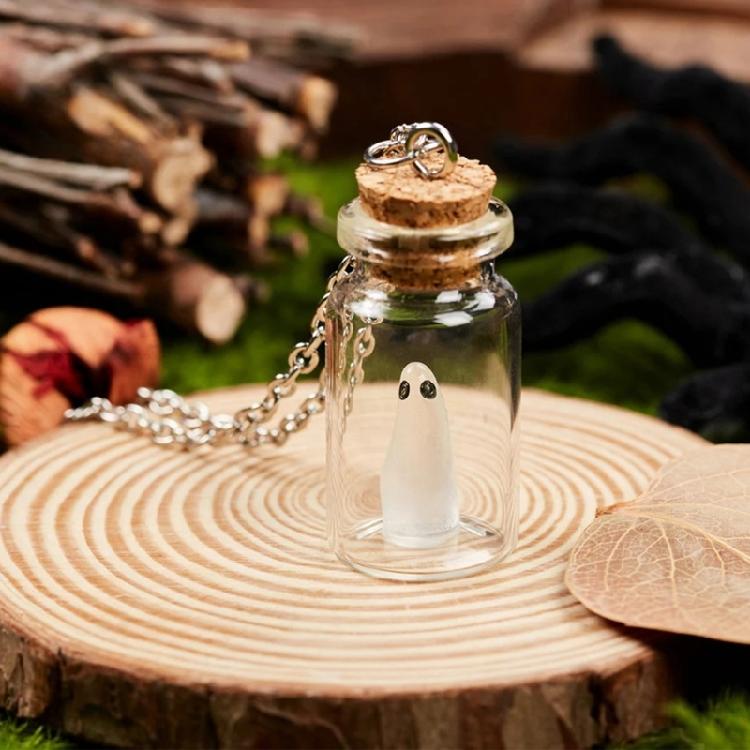 Glow in the Night Necklace Adjustable Length Clavicular Chain Clothes Decoration