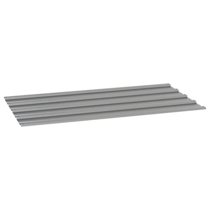 VidaXL Panneaux de toiture 12 pcs rouillé 80x44 cm Acier corten 151972