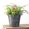 Metal Iron Flower Pot Plants Planter Garden Flower Stand Creative Plant Growth Container