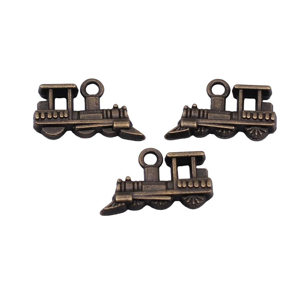 Airplane Charms Multi Color Alloy Car Pendants For Travel Themed Jewelry
