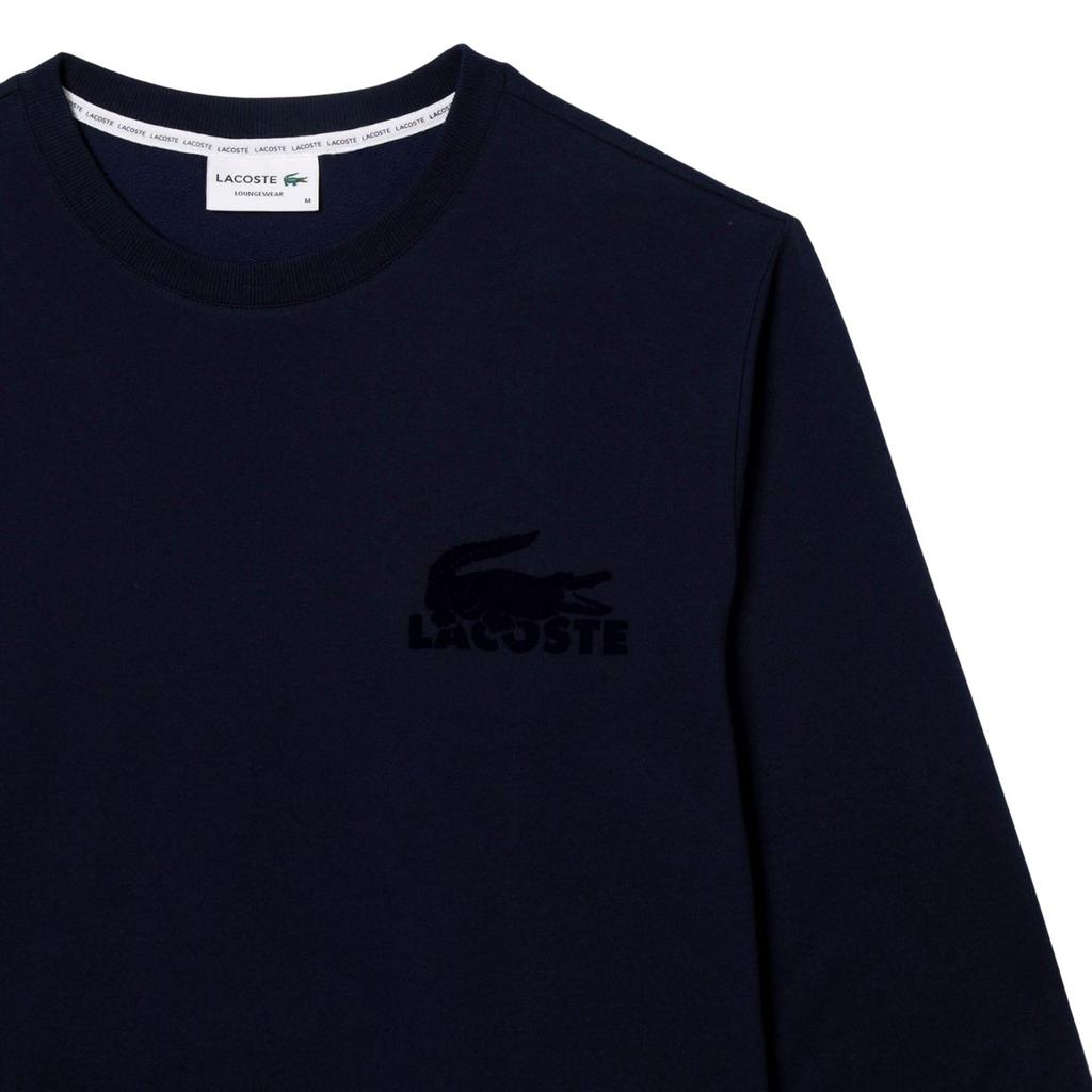 Lacoste Mens Fleece Lounge Sweatshirt