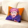 Anime Y-Yuji I-Itadori Pillow Case For Sofa Decor Car Office Room Printing Cushion Cover Decorations and Protector