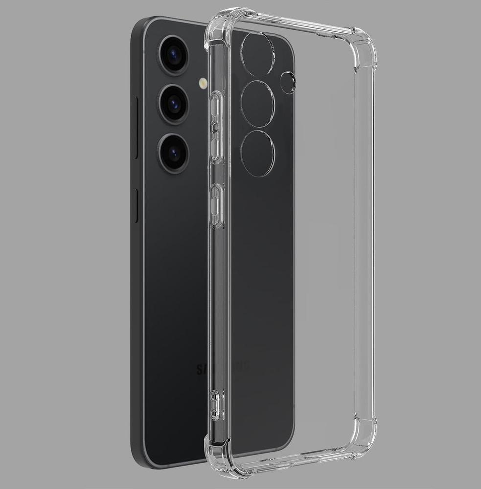 Case for Samsung Galaxy S24+ Plus, Dropproof, Transparent