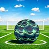 1pc Whale Aurora Size 5 Soccer Ball Professional Match Training Football Indoor &Outdoor Sports Ball Lightweight Durable C6535