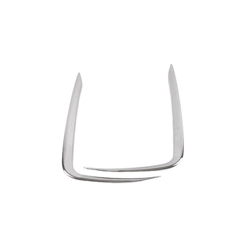 For Lexus NX 200 200t 300h 2015 2016 2017 2018    ABS Chrome Front Fog Light Lamp Eyebrow Trim Car Accessories Decor