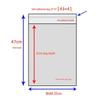 Transparent OPP Self-Adhesive Jewelry Packaging Bag