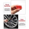 NEW 20Pcs 15-21mm Black Car Wheel Caps Bolts Covers Nuts Silicone Anti Rust Cover Auto Wheel Hub Protectors Styling Screw Cap