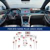 Für BYD Seal U Sealion 6 Song Plus DMI EV -2024 Auto Center Console Navigationsbildschirm Instrument TPU Schutzfolie Innenraum